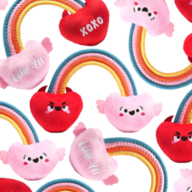 TĘCZOWE SERDUSZKA: DWA...